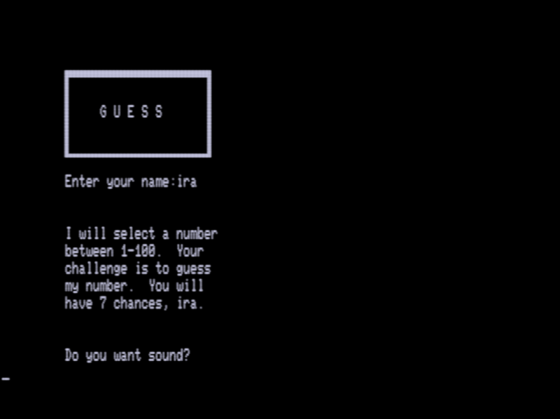 Screen shot